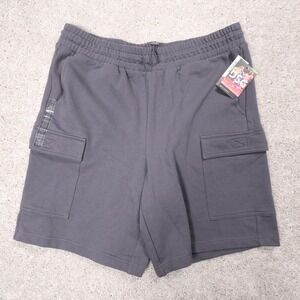 NEW DSG Cargo Terry Shorts Relaxed Fit Bungee Cinch Elastic Waist‎ Mens Large